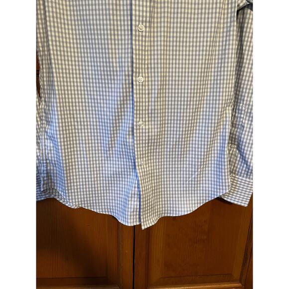 NWT J. Crew Slim Bowery Performance Stretch Shirt Spread Collar White Gray S - Picture 4 of 14